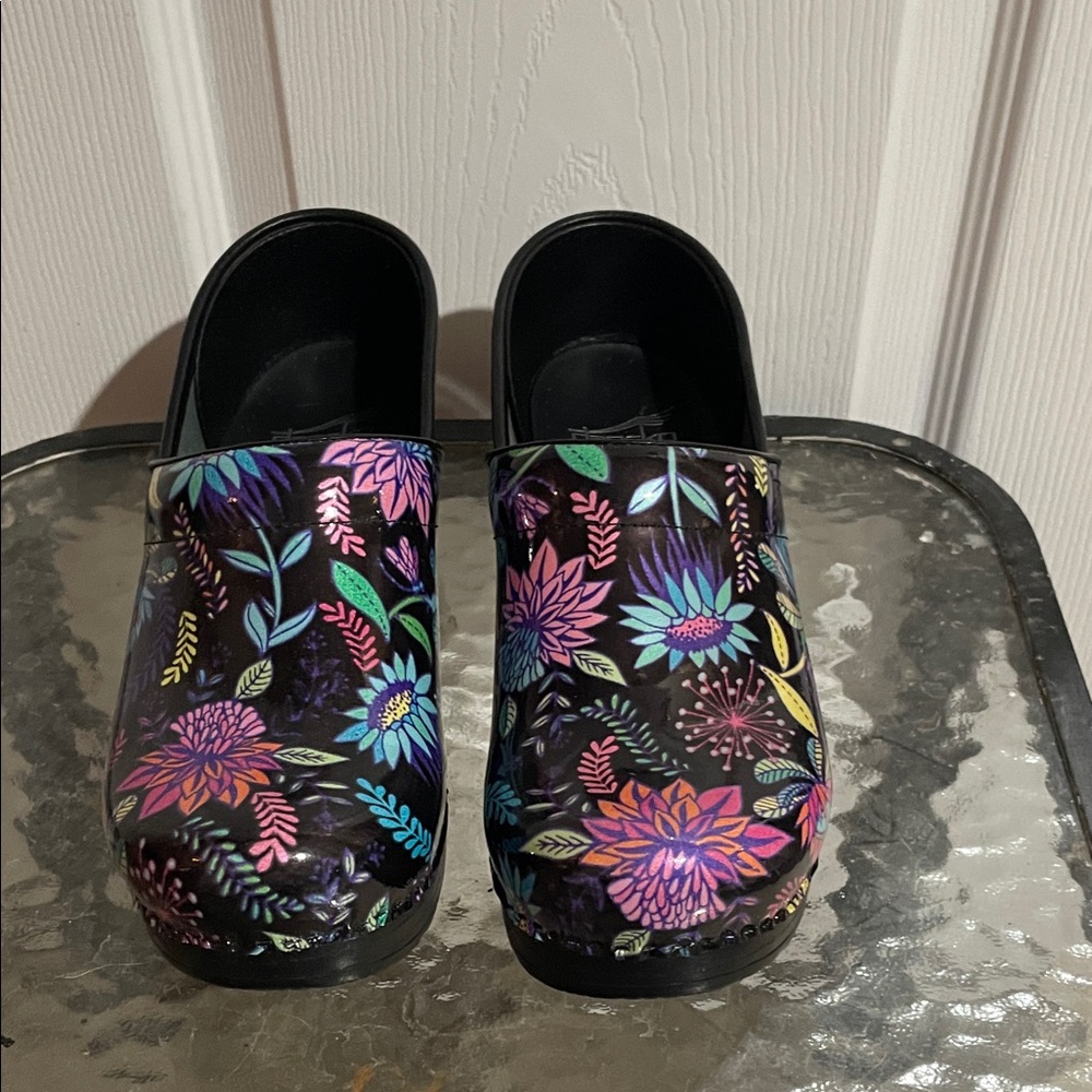 Dansko Black Clogs